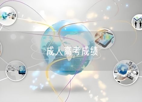 成人高考成绩