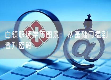 白领职场学历图景:从基础门槛到晋升密码 白领职场学历图景:从基础门槛到晋升密码