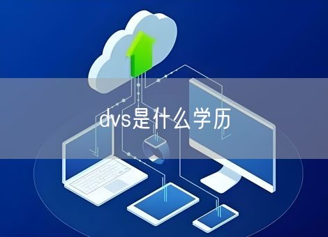 dvs是什么学历 dvs是什么学历