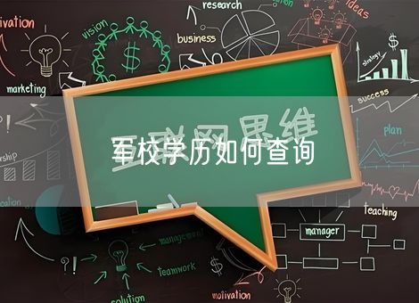 军校学历如何查询 军校学历如何查询