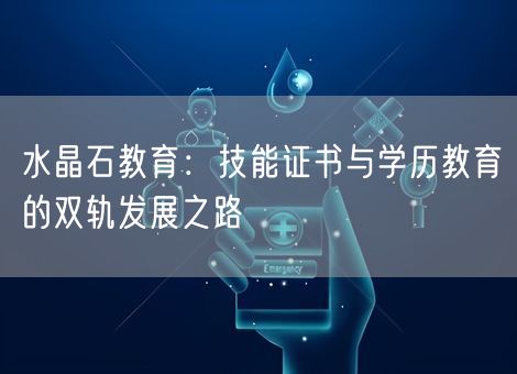 水晶石教育:技能证书与学历教育的双轨发展之路 水晶石教育:技能证书与学历教育的双轨发展之路